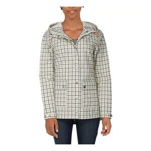 Women’s Natural Reflections 2X Plaid Rain Jacket Essential Jacket Polyester Zip